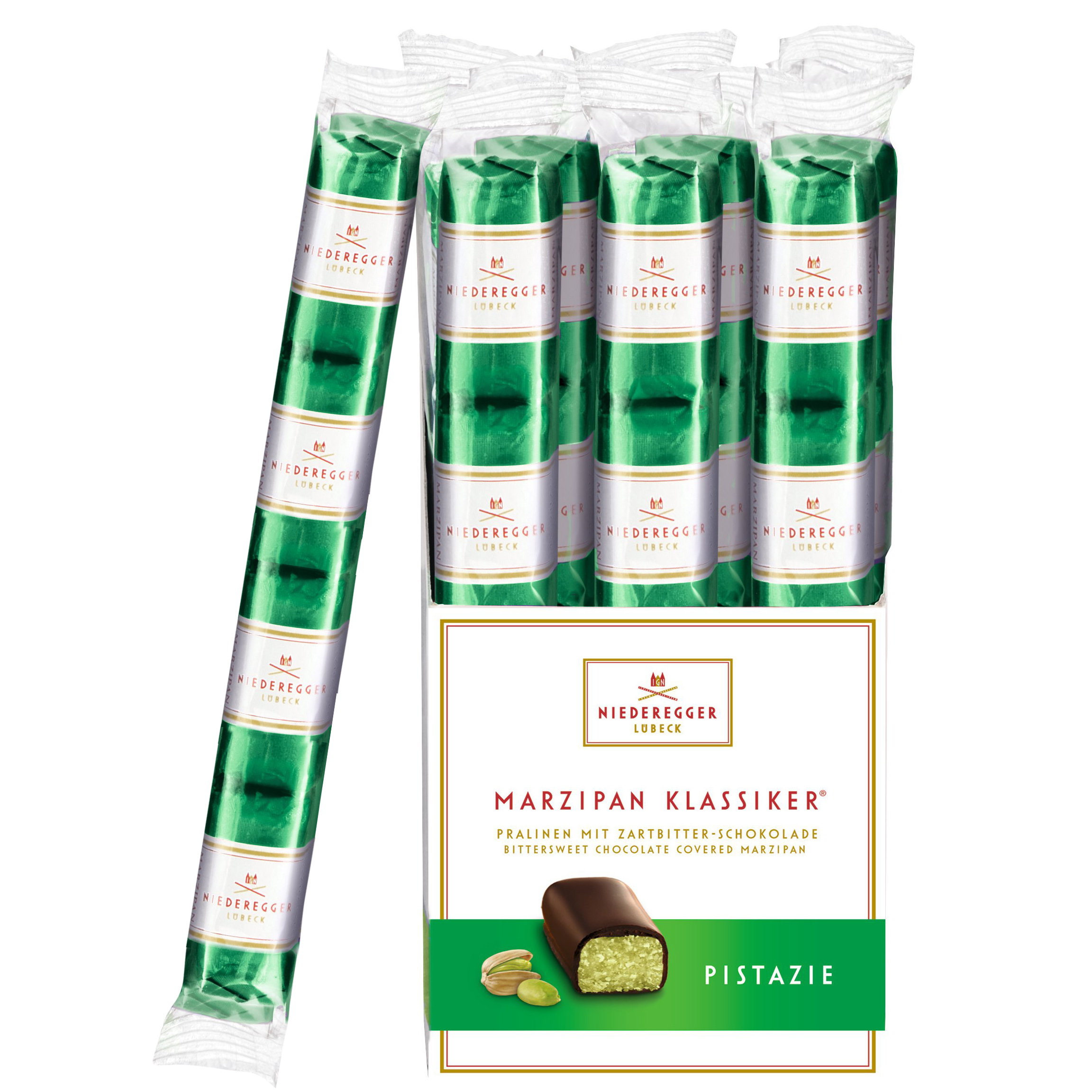 Niederegger Marzipan Klassiker Pistazie 4x12,5g