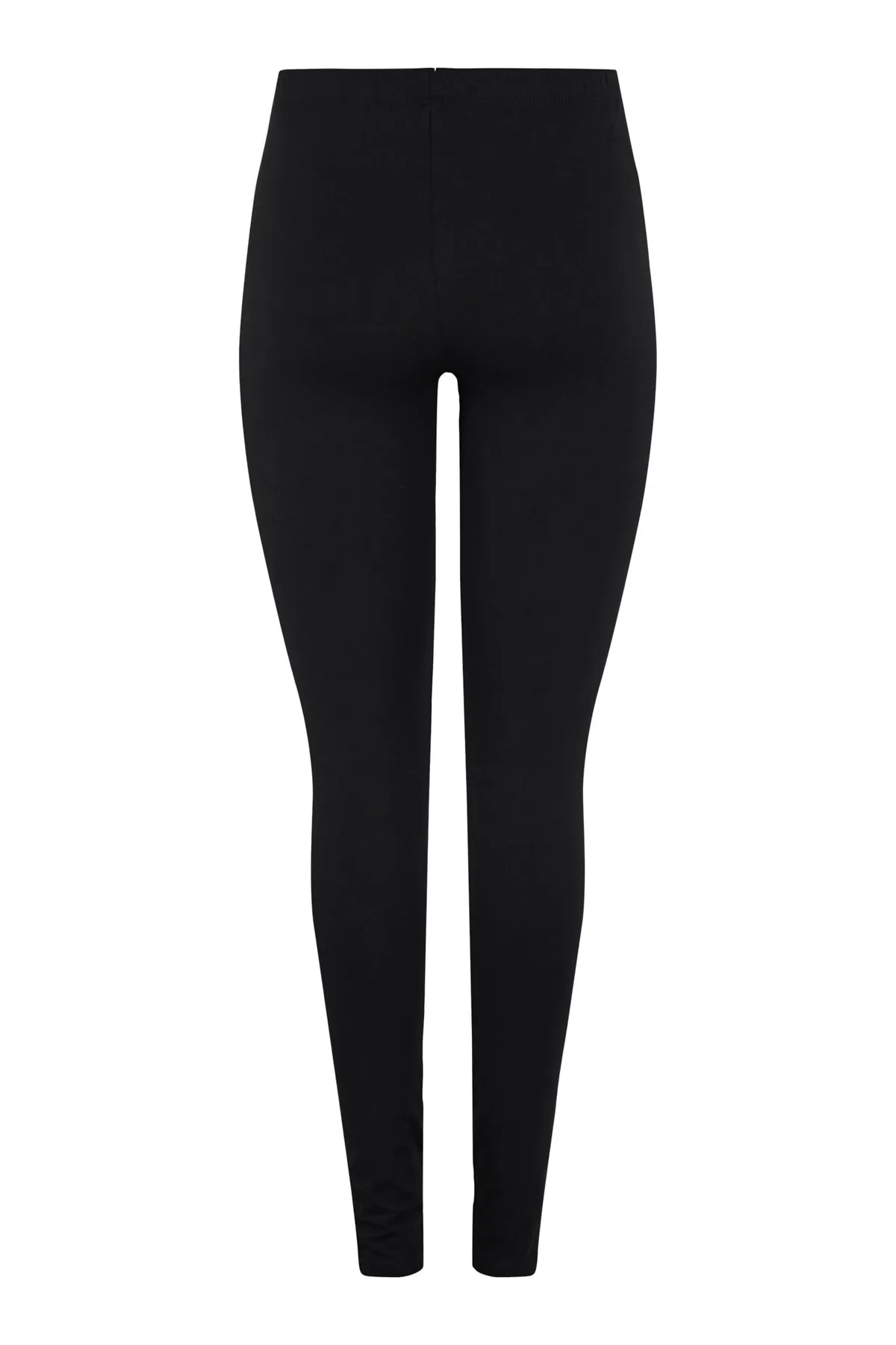 PIECES  Leggings - Schwarz - Mittlerer Bund