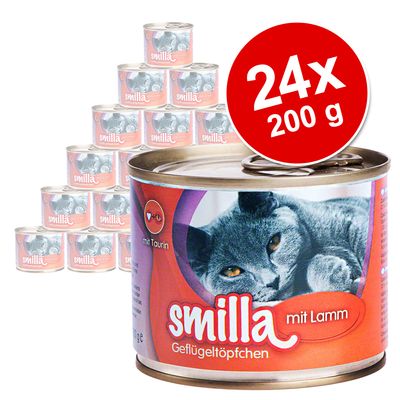 Sparpaket Smilla Geflügeltöpfchen 24 x 200g