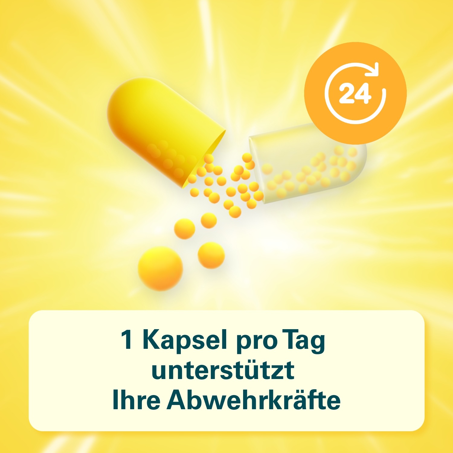 ABWEHR plus Vitamin C+Vitamin D3+Zink Kaps.