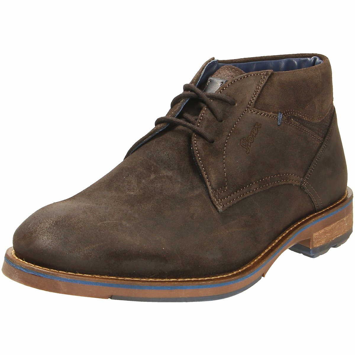 SIOUX Schnür-Stiefeletten braun