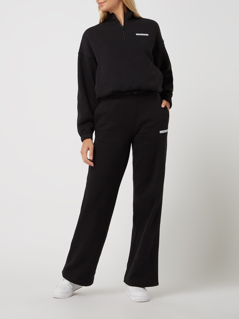 Troyer aus Sweat  in schwarz