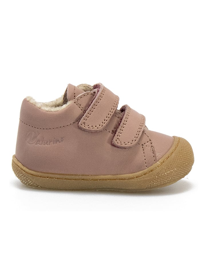 Naturino Leder-Sneakers in Rosa günstig kaufen