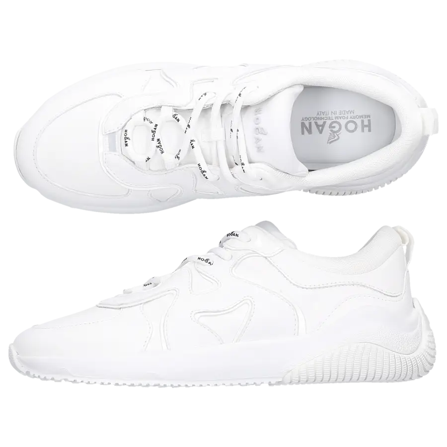 Hogan - Sneaker low H597 Kalbsleder - weiß