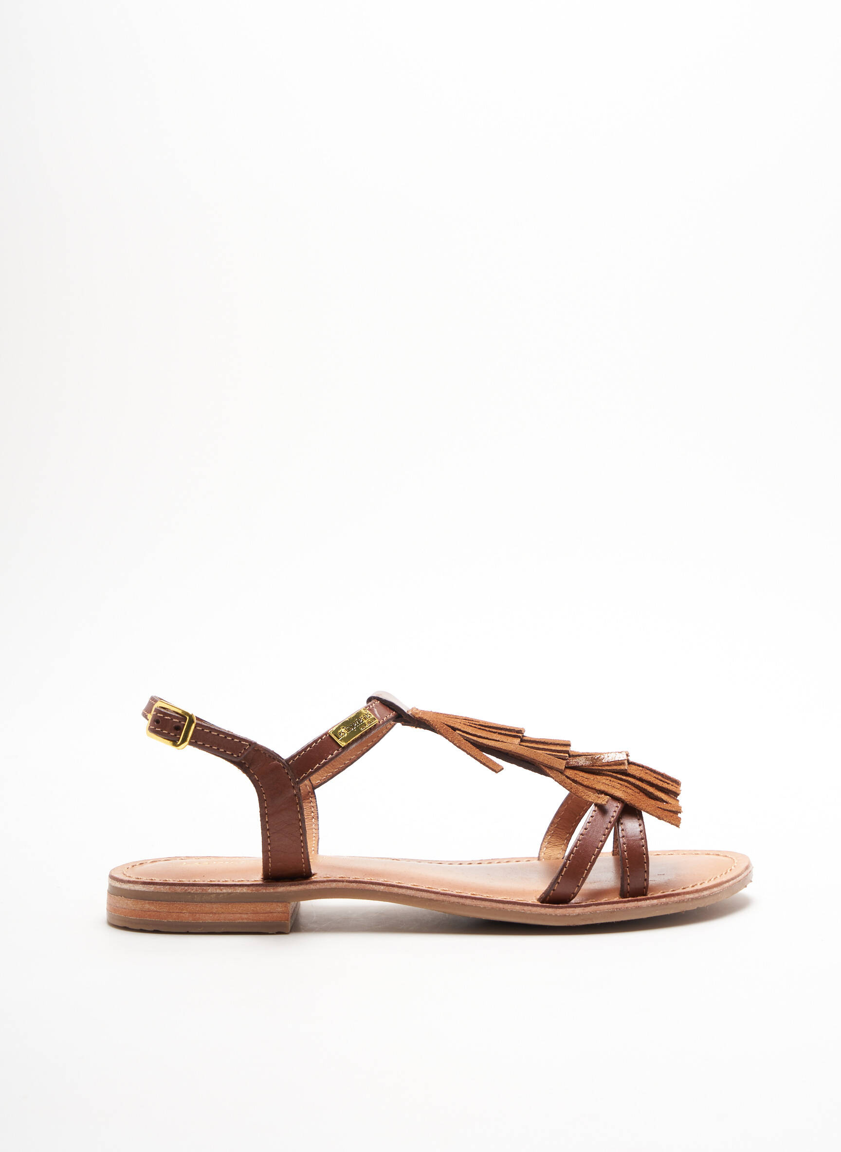 Les Tropeziennes Par M Belarbi Sandales Nu Pieds Femme couleur marron
