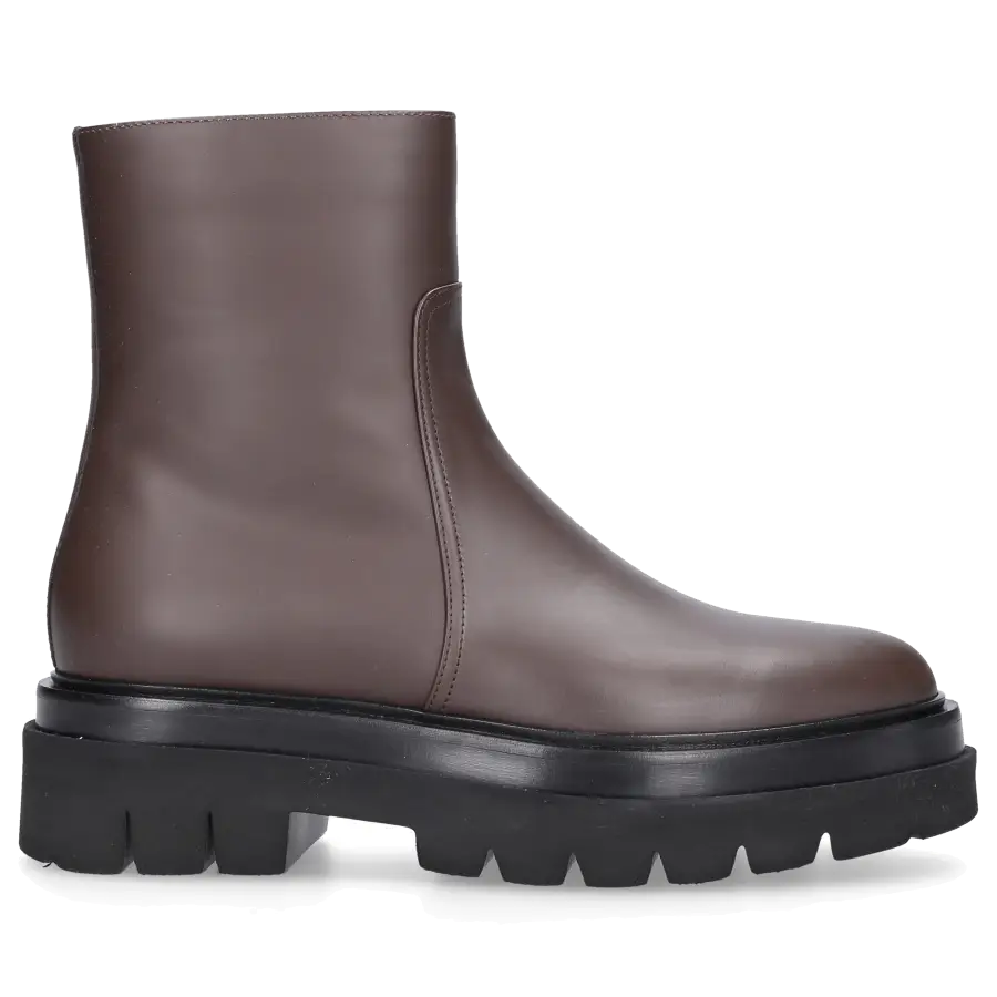Santoni - Stiefeletten 58956 Kalbsleder - braun