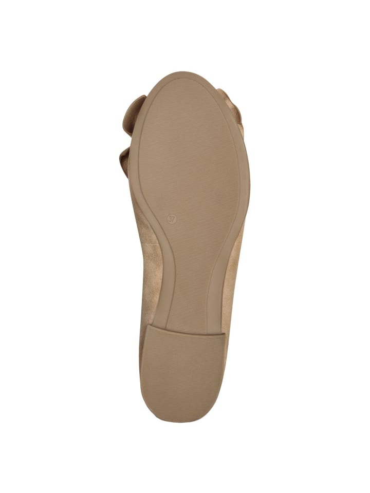 Tamaris Ballerina in TAN günstig kaufen
