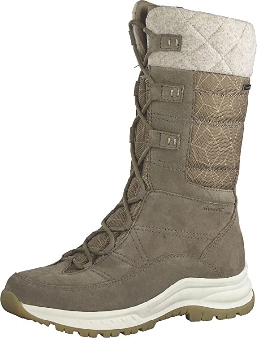 JANA Stiefeletten taupe