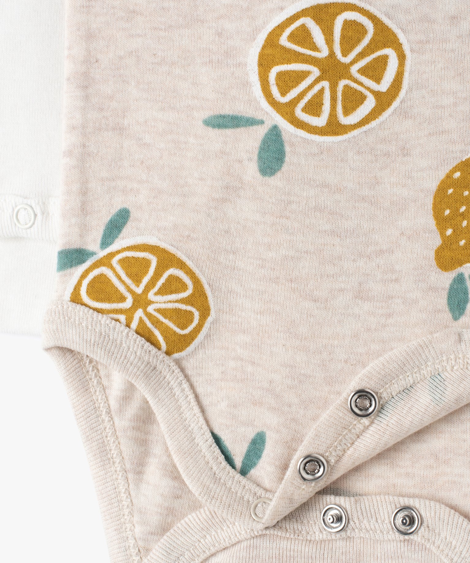 Body bébé sans manches encolure américaine (lot de 5) beige | GEMO