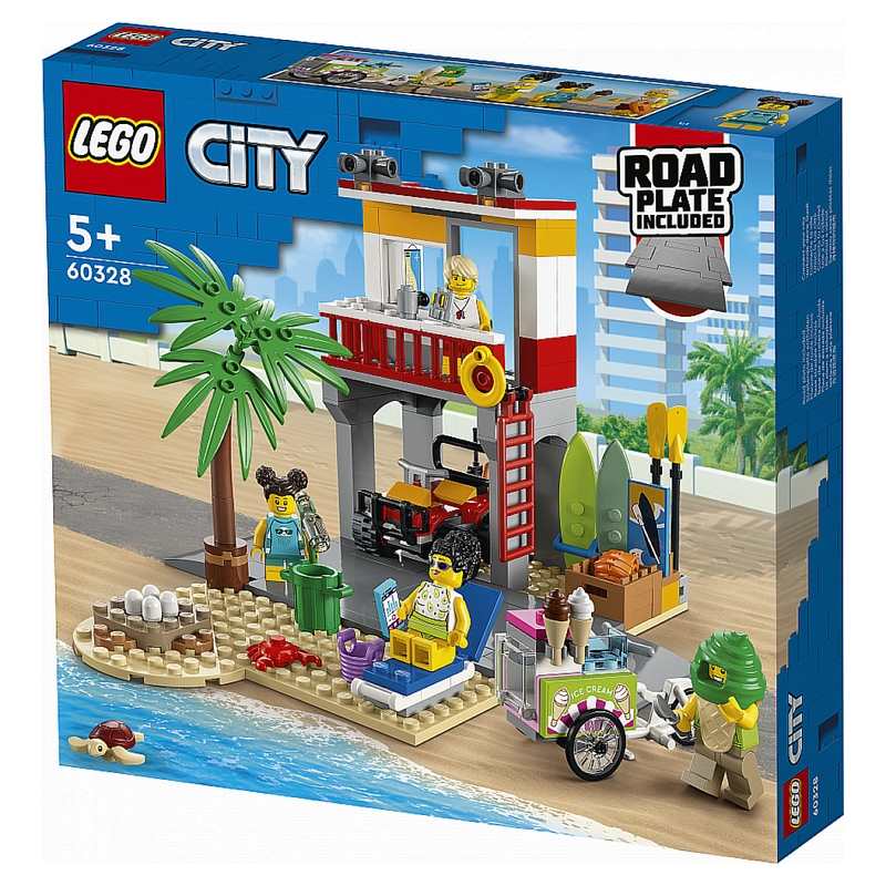 60328 Beach Lifeguard Station V29 LEGO City