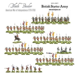 American War of Independence British Army Starter Set (160)
