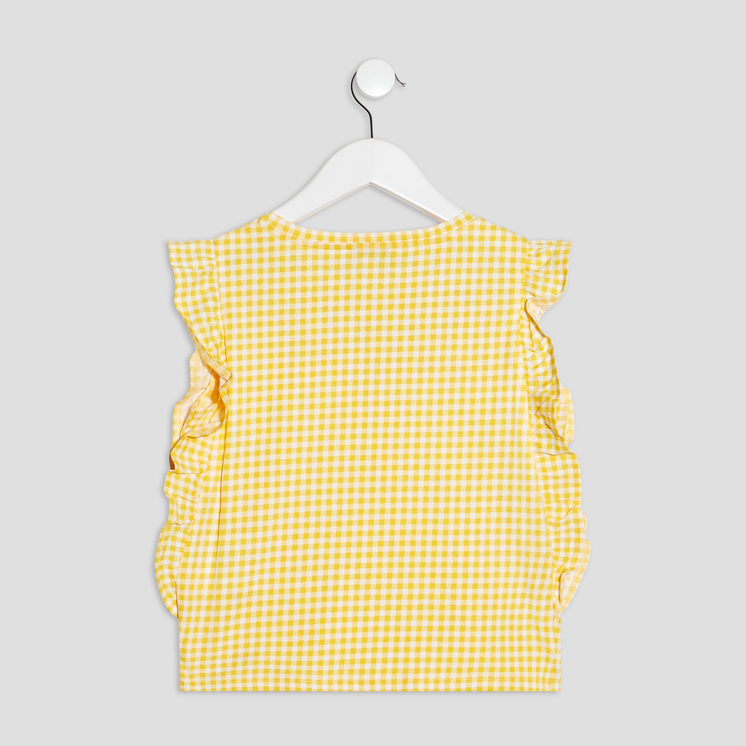T-shirt brodé manches courtes Creeks ecru fille | La Halle