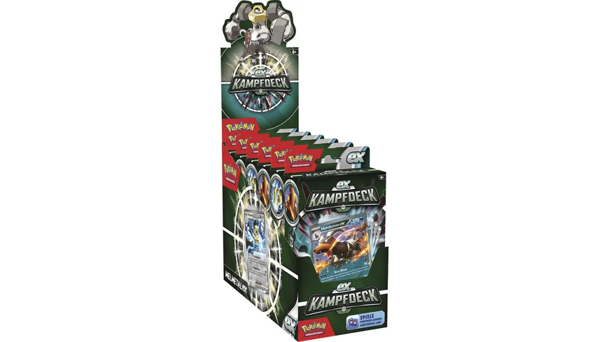 POKÉMON Sammelkartenspiel - EX-Kampfdeck Hundemon/Melmetal