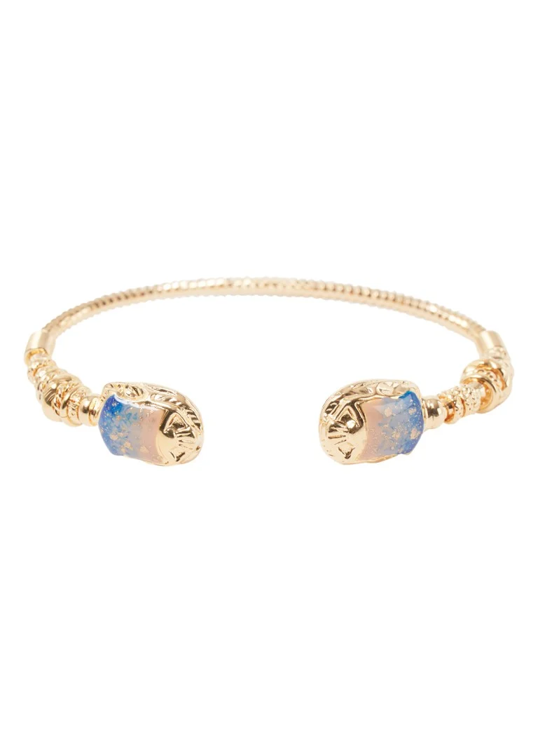 Gas Bijoux Duality Torsca bangle gilded