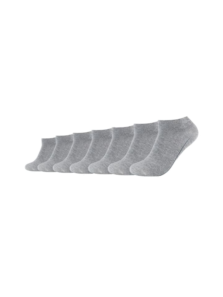 camano Sneakersocken 7er Pack ca-soft in hellgrau melange günstig kaufen