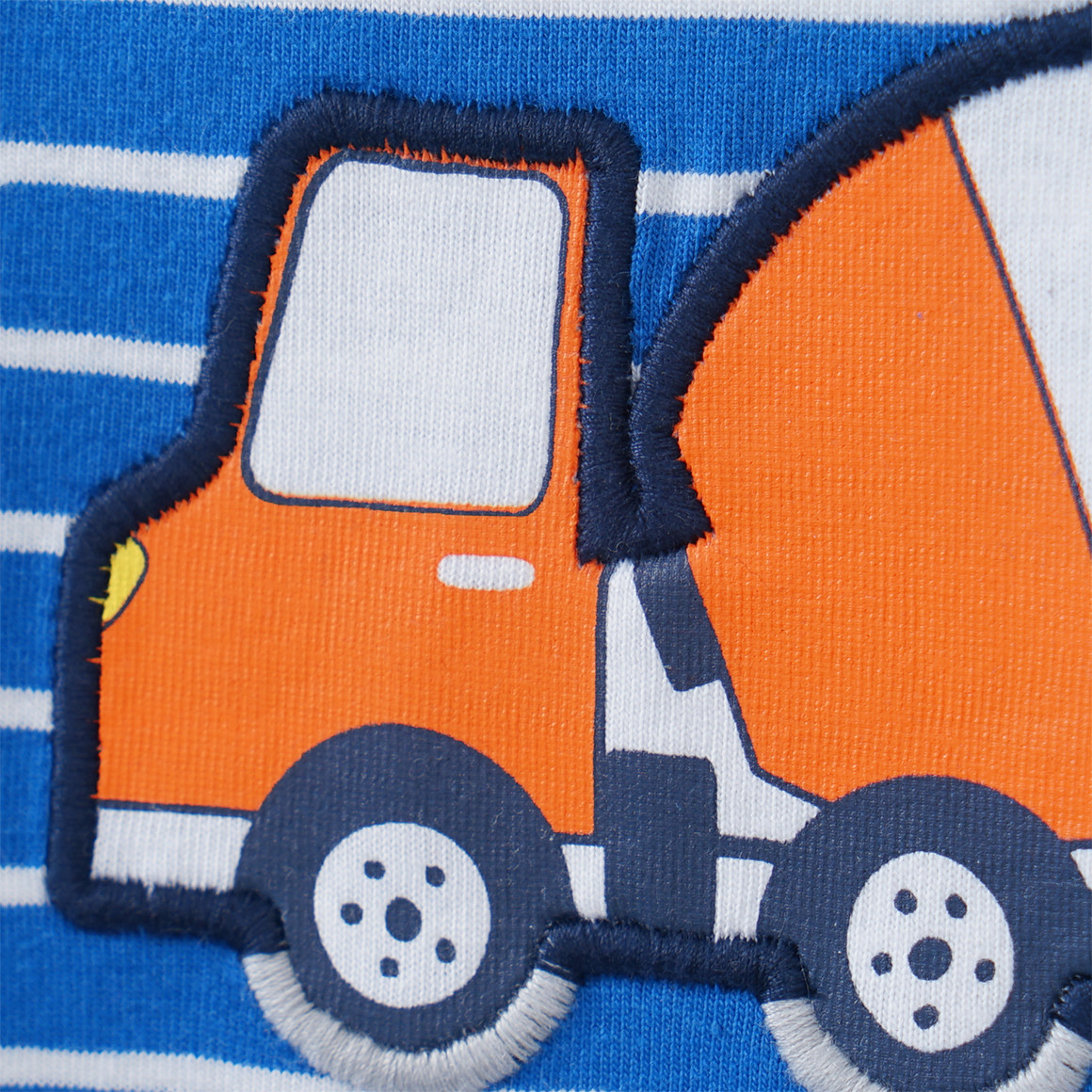 Kinder Langarmshirt mit LKW-Applikation