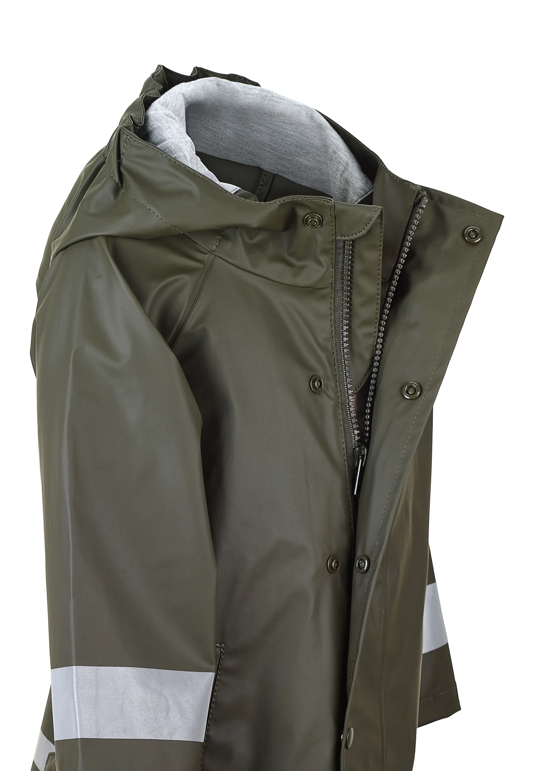 Regenjacke ungefüttert mit Reflektoren,wasserdicht