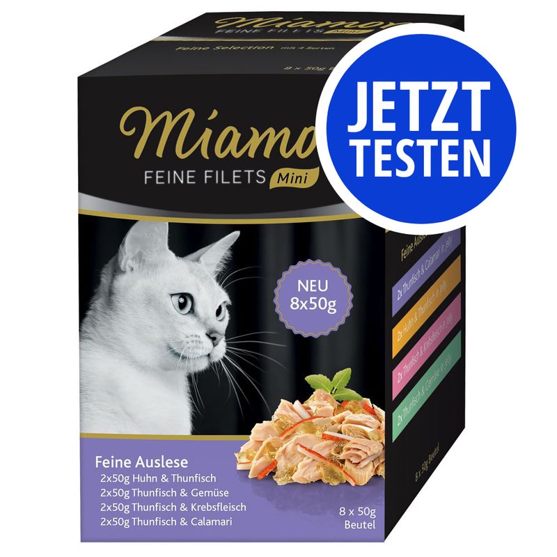 Miamor Feine Filets Mini Pouch, Feine Auslese zu TOP-Preisen