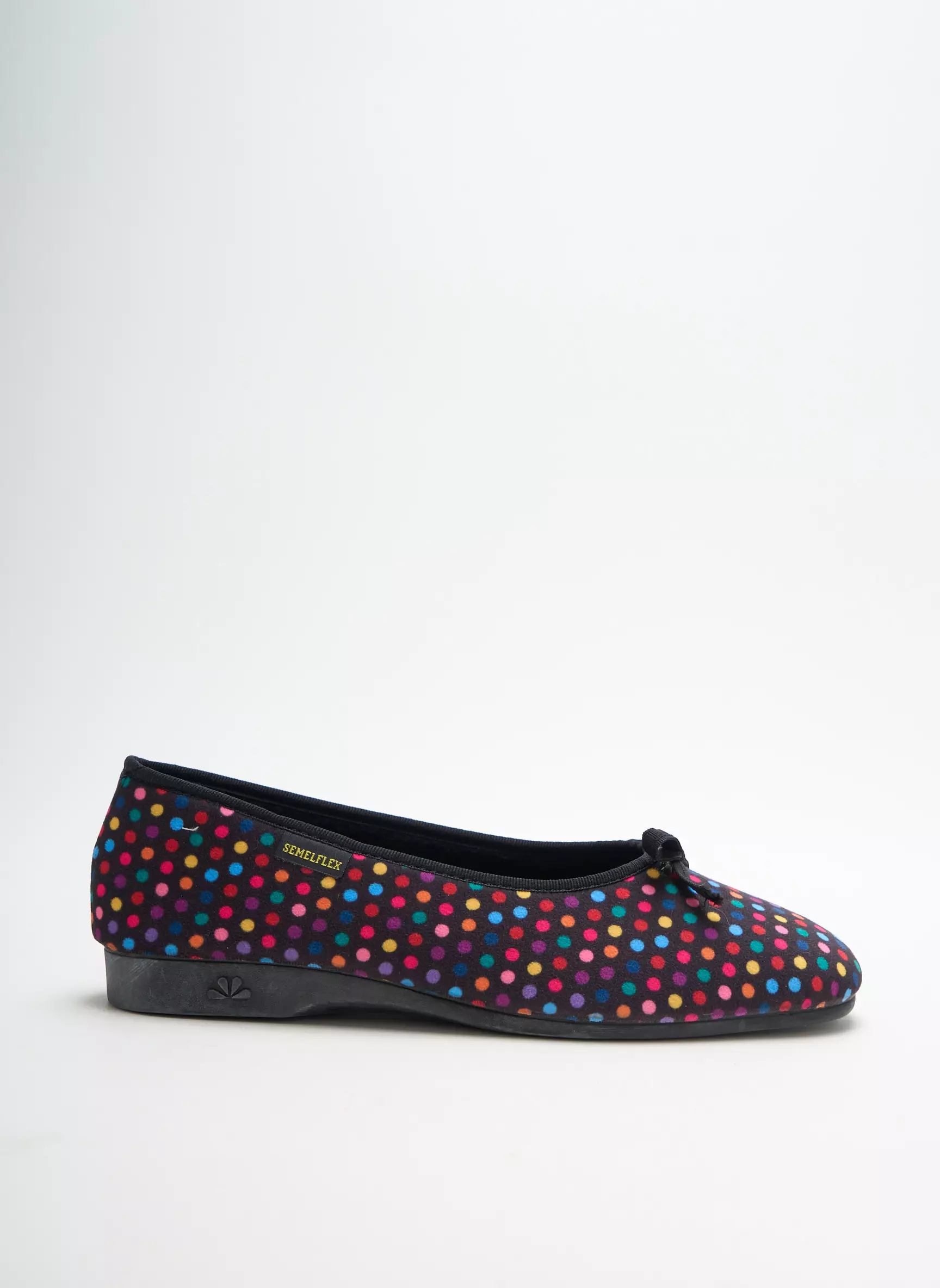 Semelflex Chaussons Femme couleur noir