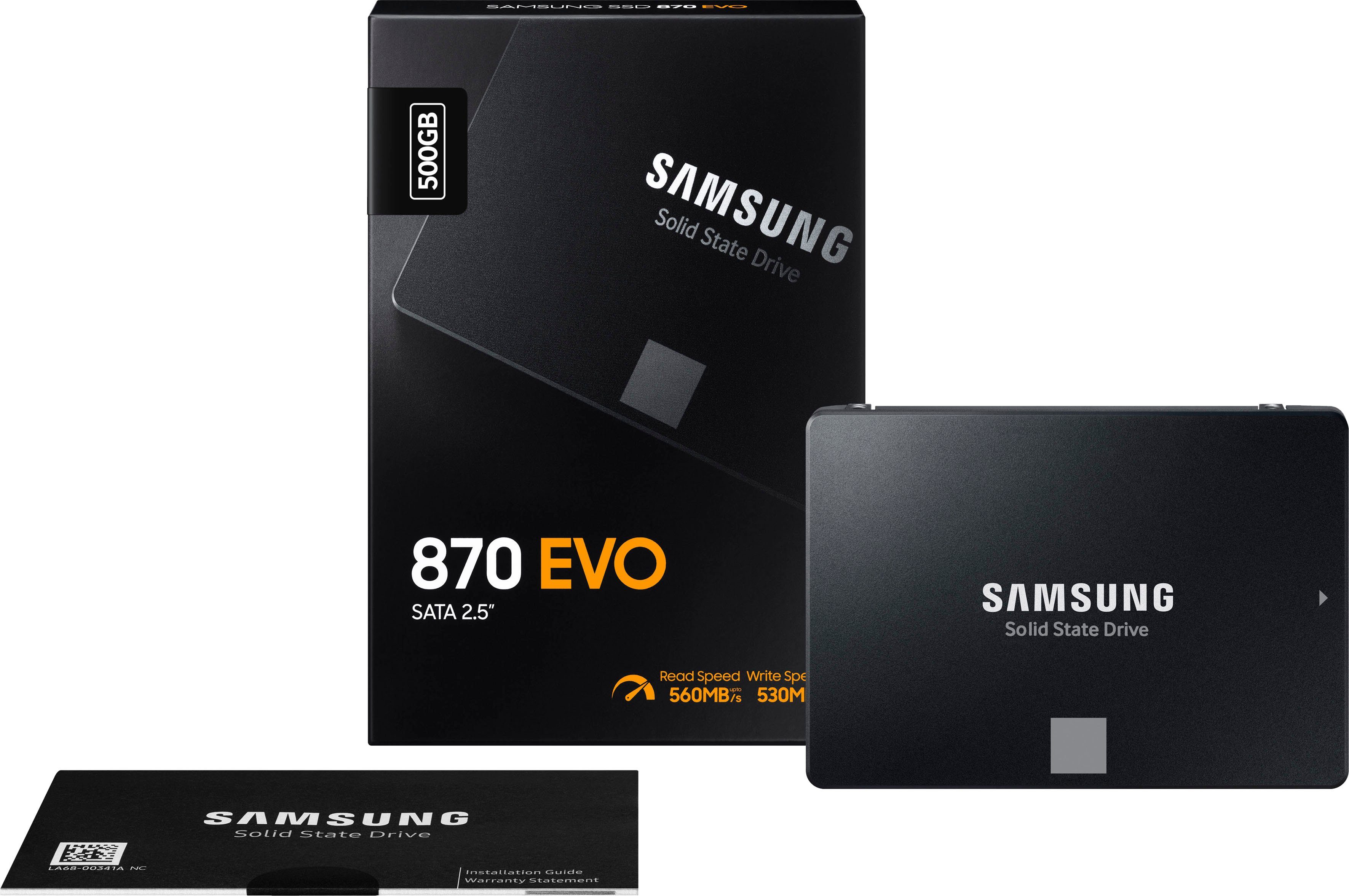 Samsung 870 EVO interne SSD (500 GB) 2,5