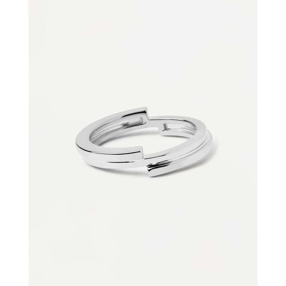 P D Paola Bague pour femme 925 Argent argent Bague