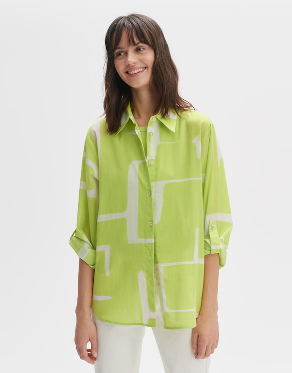 Hemdbluse Fumine graphic