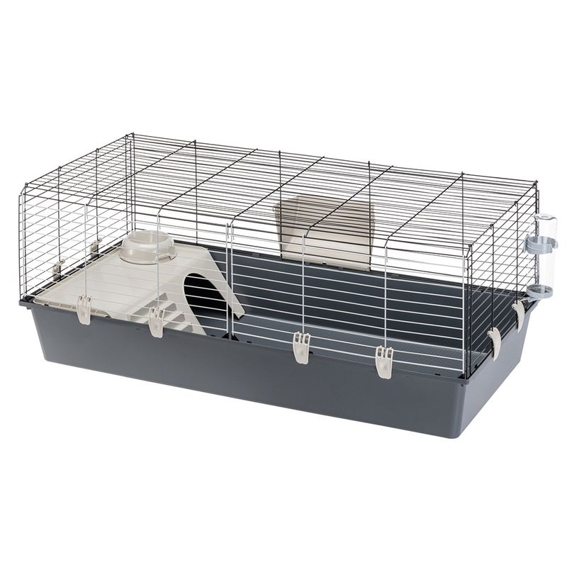 Ferplast Kleintierkäfig Rabbit 120 - grau zu TOP-Preisen | bitiba