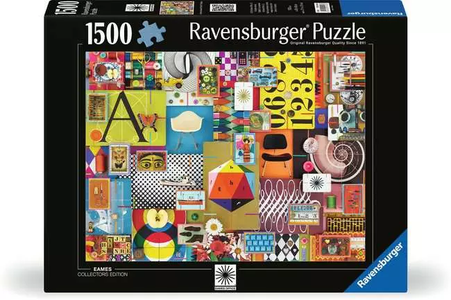 Puzzle 1500 Teile - Eames House of Cards