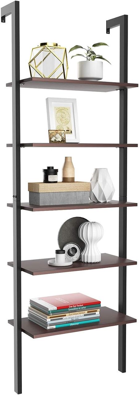 Costway COSTWAY Leiterregal mit 5 Ebenen