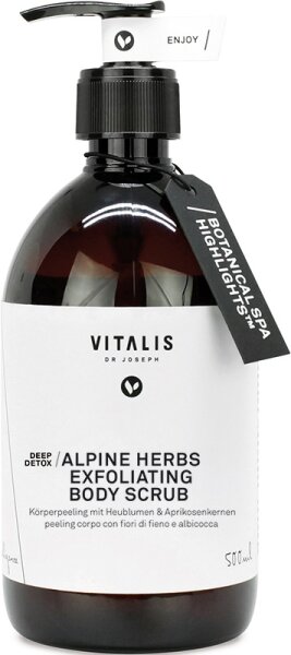 VITALIS Dr Joseph Alpine Herbs Exfoliating Body Scrub Körperpeeling