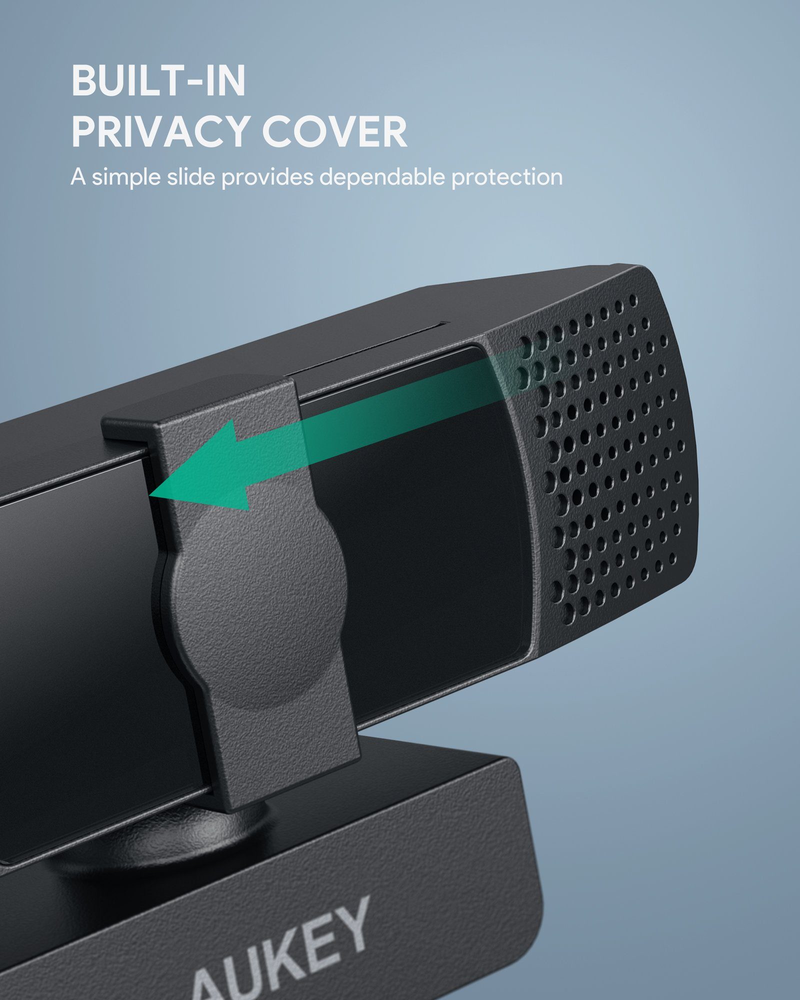 NAIPO Full HD-Webcam (HD, 1080p Webcam mit automatischer Lichtkorrektur)