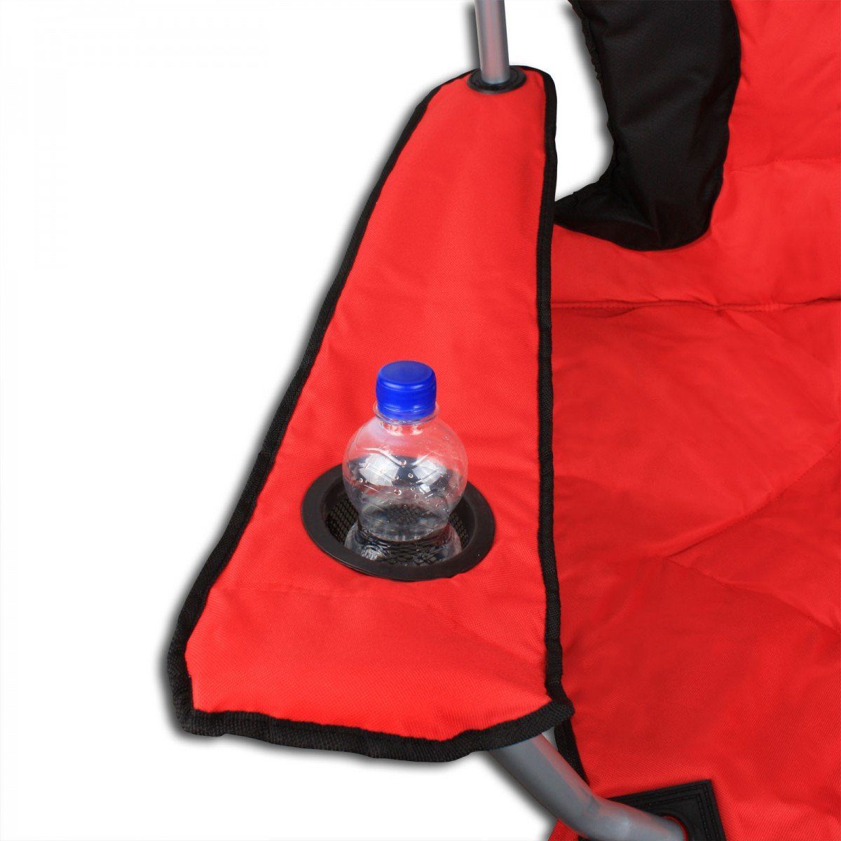 bonsport Campingstuhl Campingstuhl XXL mit Flaschenhalter und Kühltasche