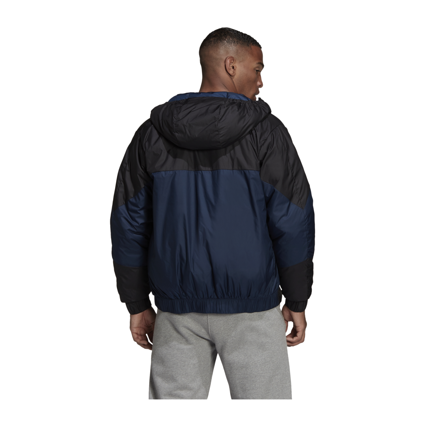 adidas 11.11 Daunenjacke Schwarz Blau