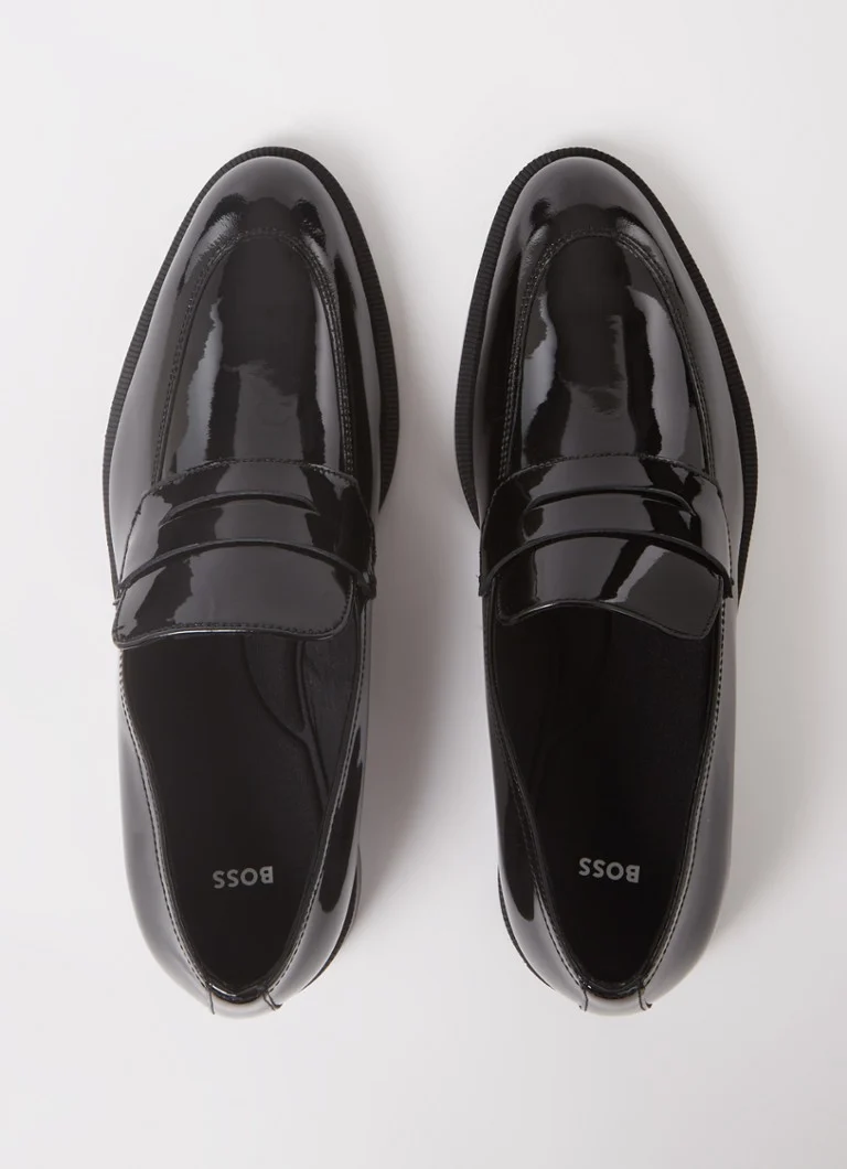 Lakované mokasíny HUGO BOSS Tayil