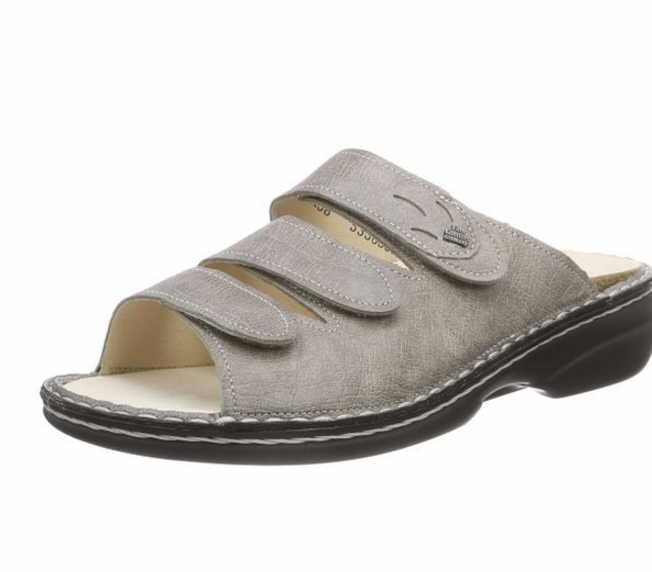 FINN COMFORT Pantoletten taupe Finn Kos rock Sartor