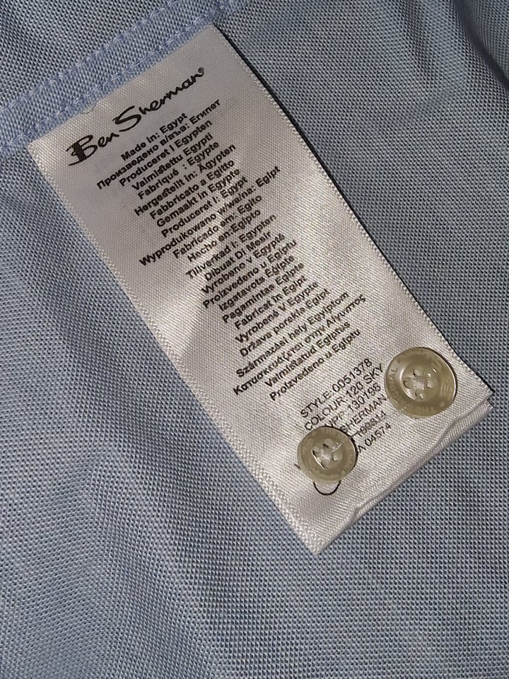 Ben Sherman Hemd - Union fit - in Hellblau NEU günstig kaufen M