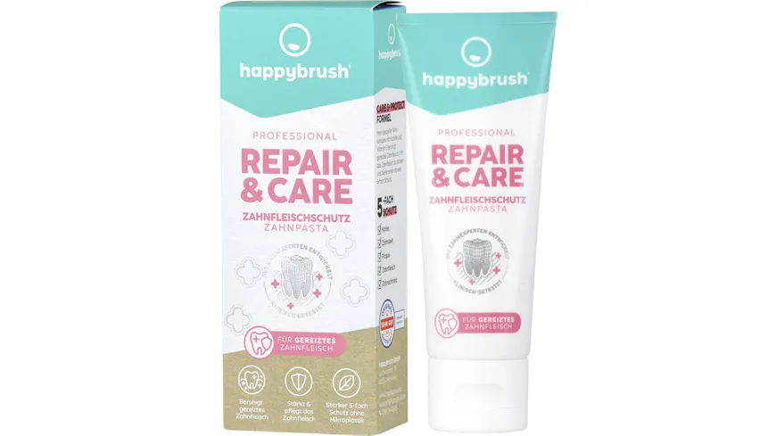 happybrush Zahnpasta Repair and Care 75 ml