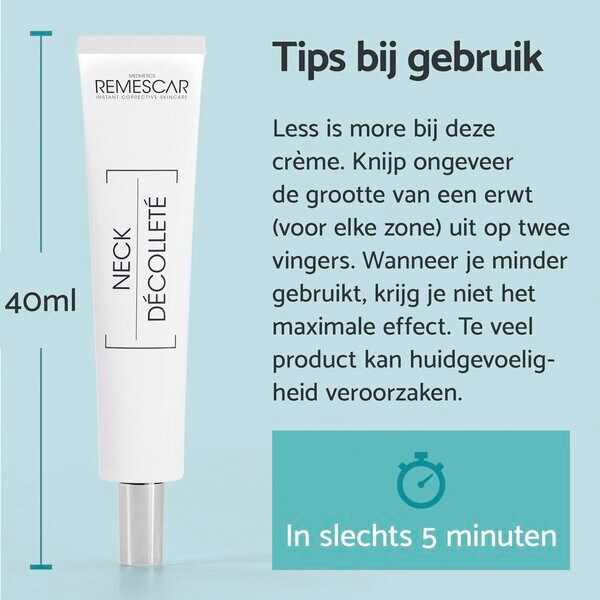 Remescar Hals & Decolleté krém 40 ml, minden bőrtípusra
