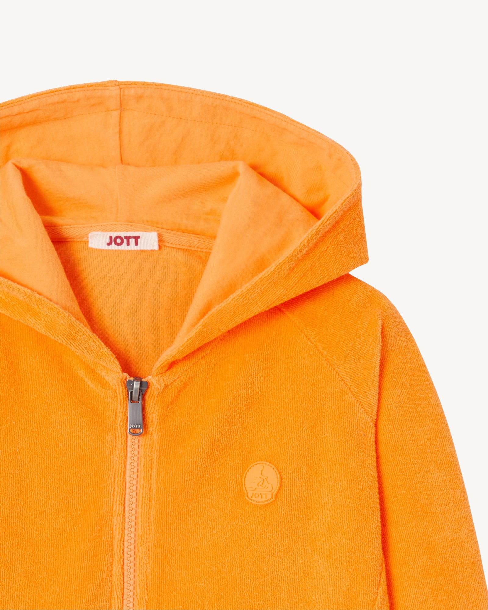 Veste zippée éponge Abricot enfant Volta