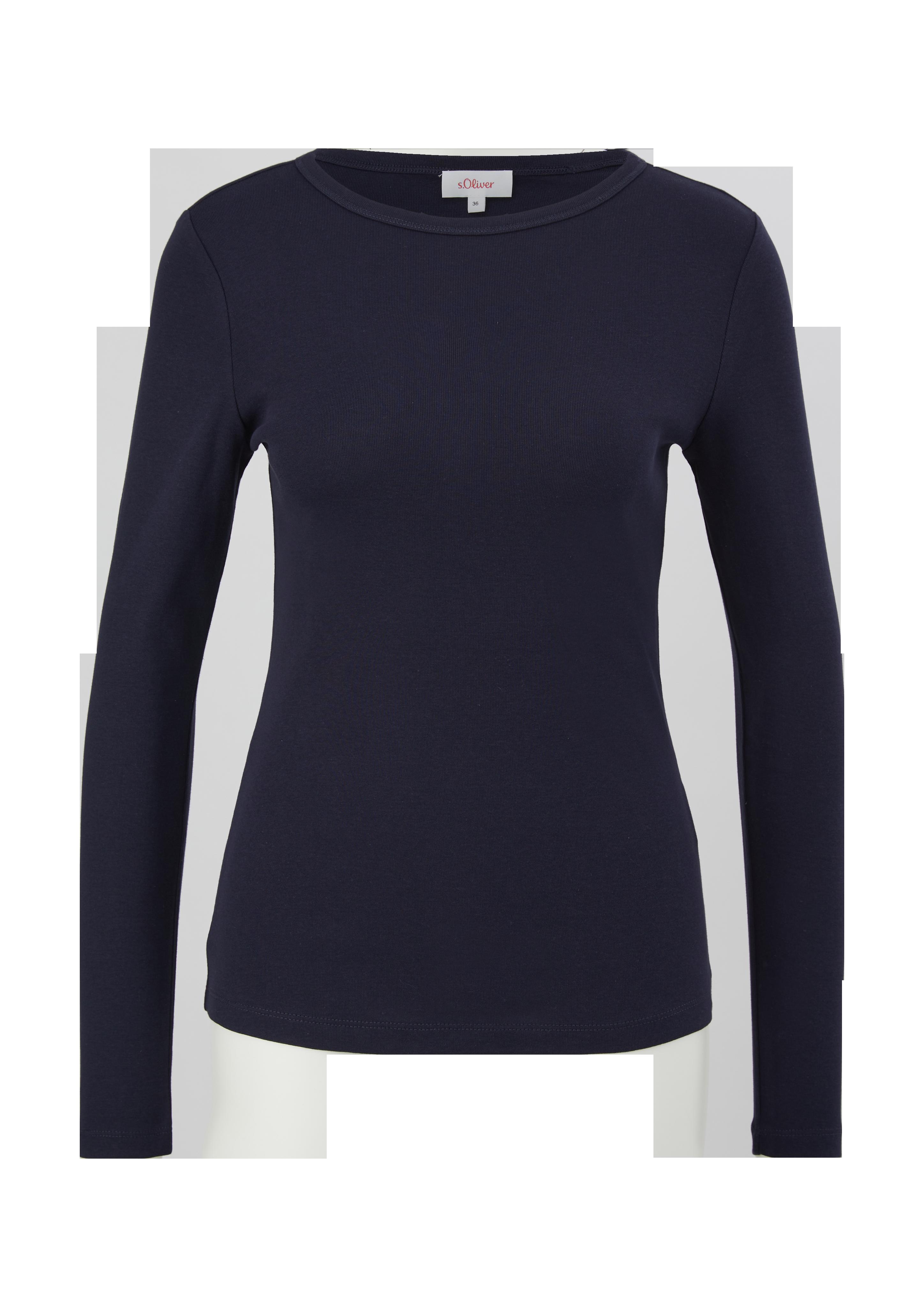 Longsleeve mit Rippstruktur  2130091-5959