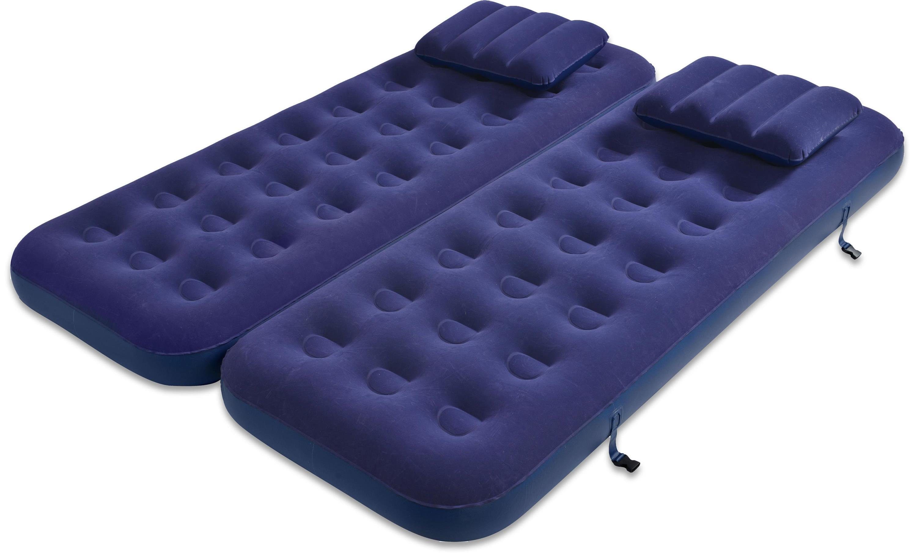 Avenli Luftbett Campingbett aufblasbar, (Luftmatratze für 2 Personen), 4-in-1 aufblasbares Gästebett inklusive 2 Kissen