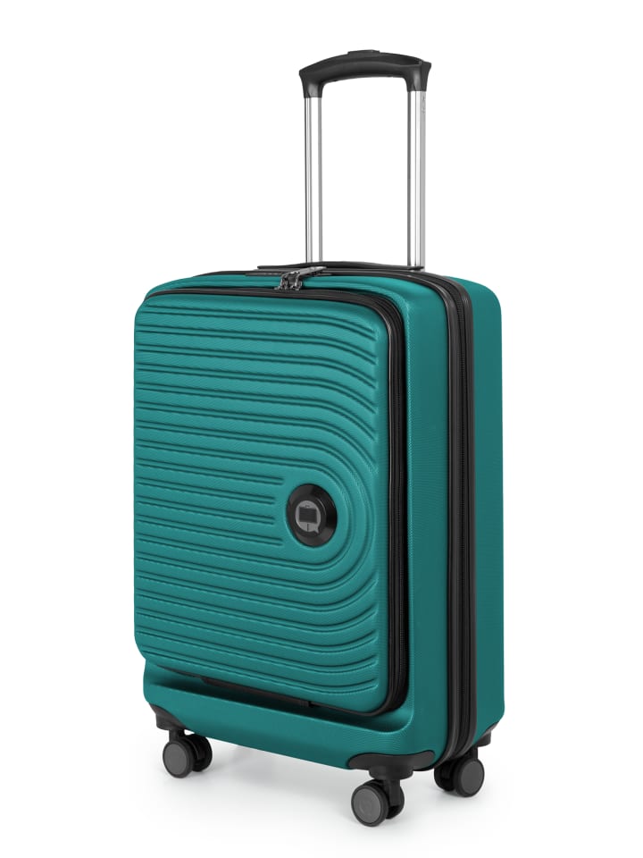 Hauptstadtkoffer Mitte - Handgepäck-Trolley Toploader, Laptop-Fach, TSA in Türkis günstig kaufen S