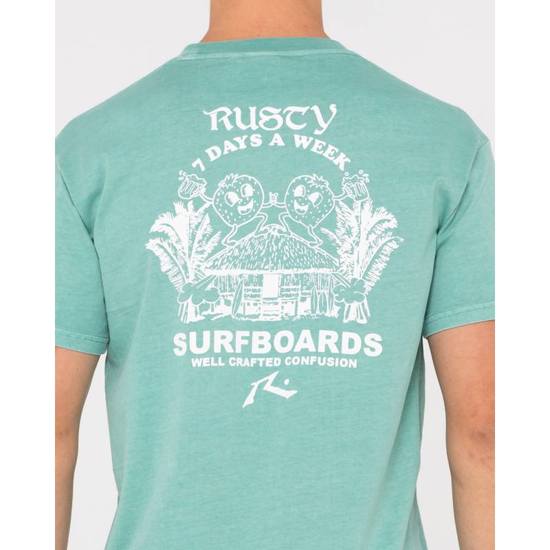 RUSTY LIT STRAWBERRIES SHORT SLEEVE TEE T-Shirt Herren