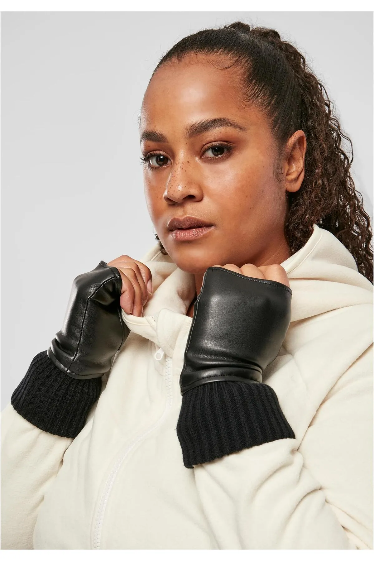 Urban Classics  Handschuhe - Schwarz - Meliert