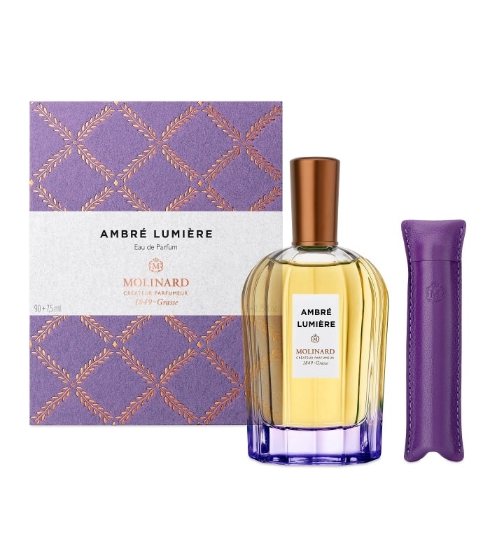 Molinard-AMBRÉ LUMIÈRE - COLLECTION PRIVEE-Coffret Eau de Parfum 90 + 7.5 ml