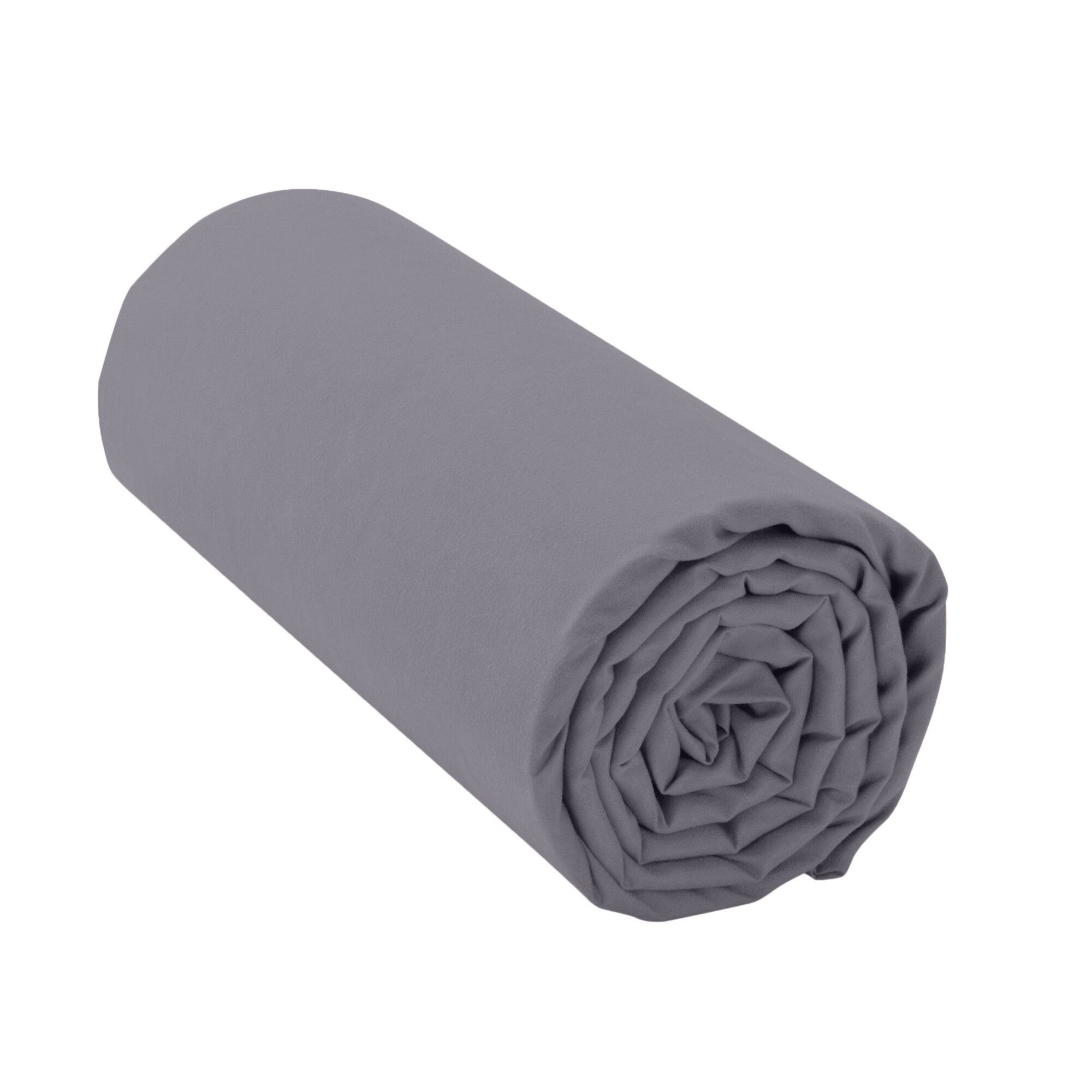Drap-housse uni microfibre bonnet 28 cm