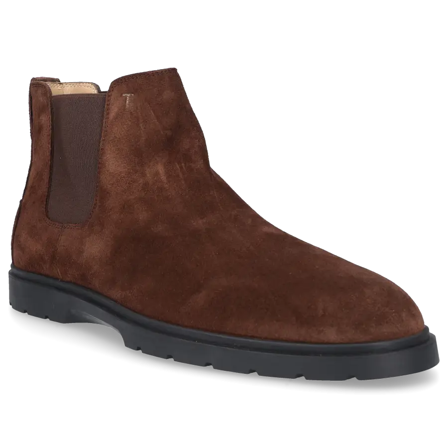 Tod's - Chelsea Boots M59K0 Veloursleder - braun