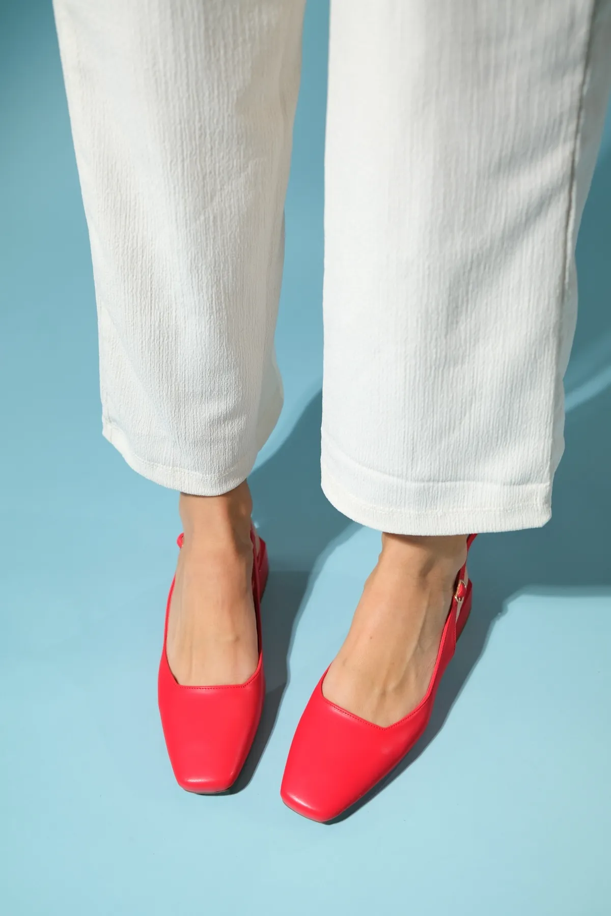 LuviShoes  STATE Rote Haut Damenschuhe mit Absatz