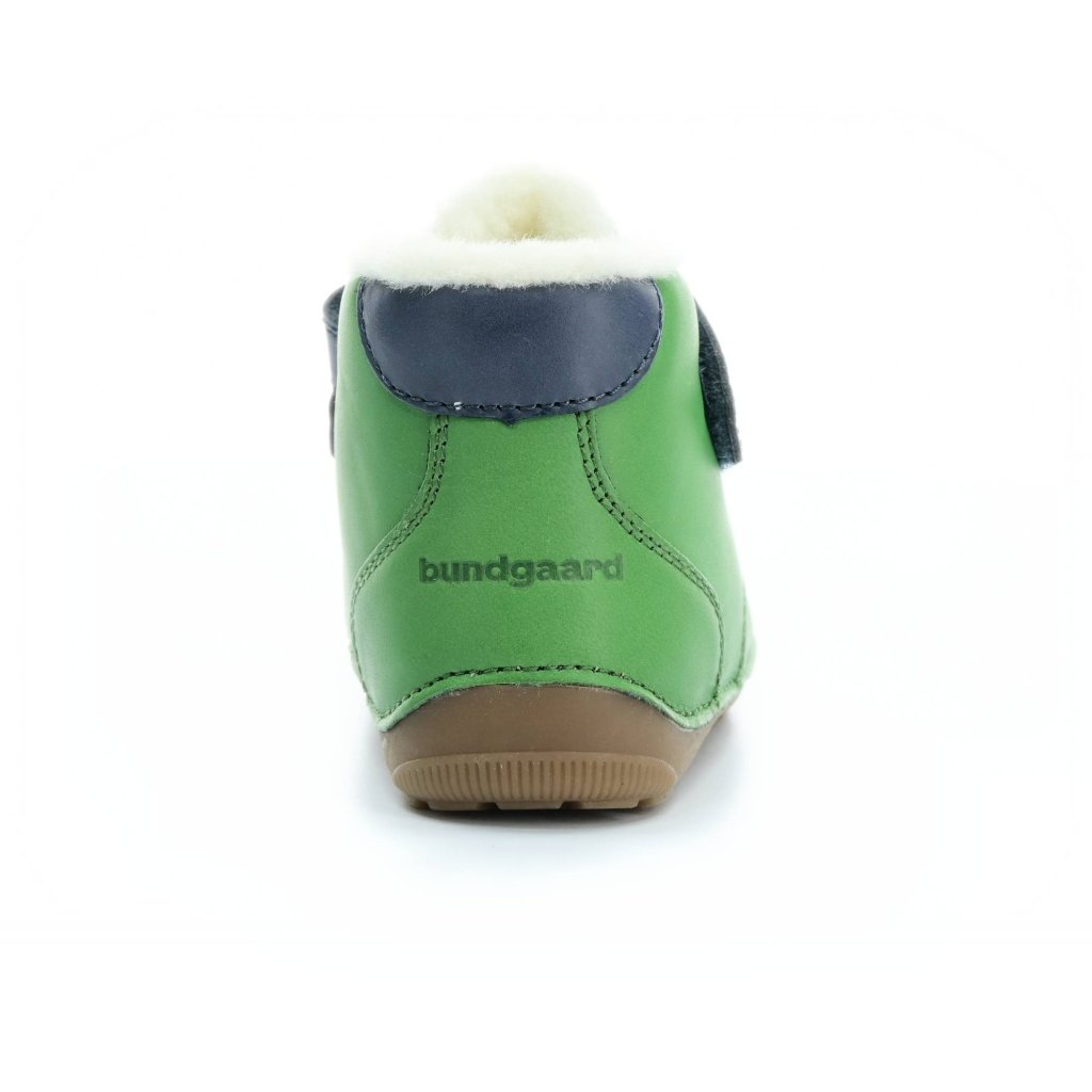 Bundgaard Petit Mid Winter Lace Green grüne Barfuß-Stiefeletten