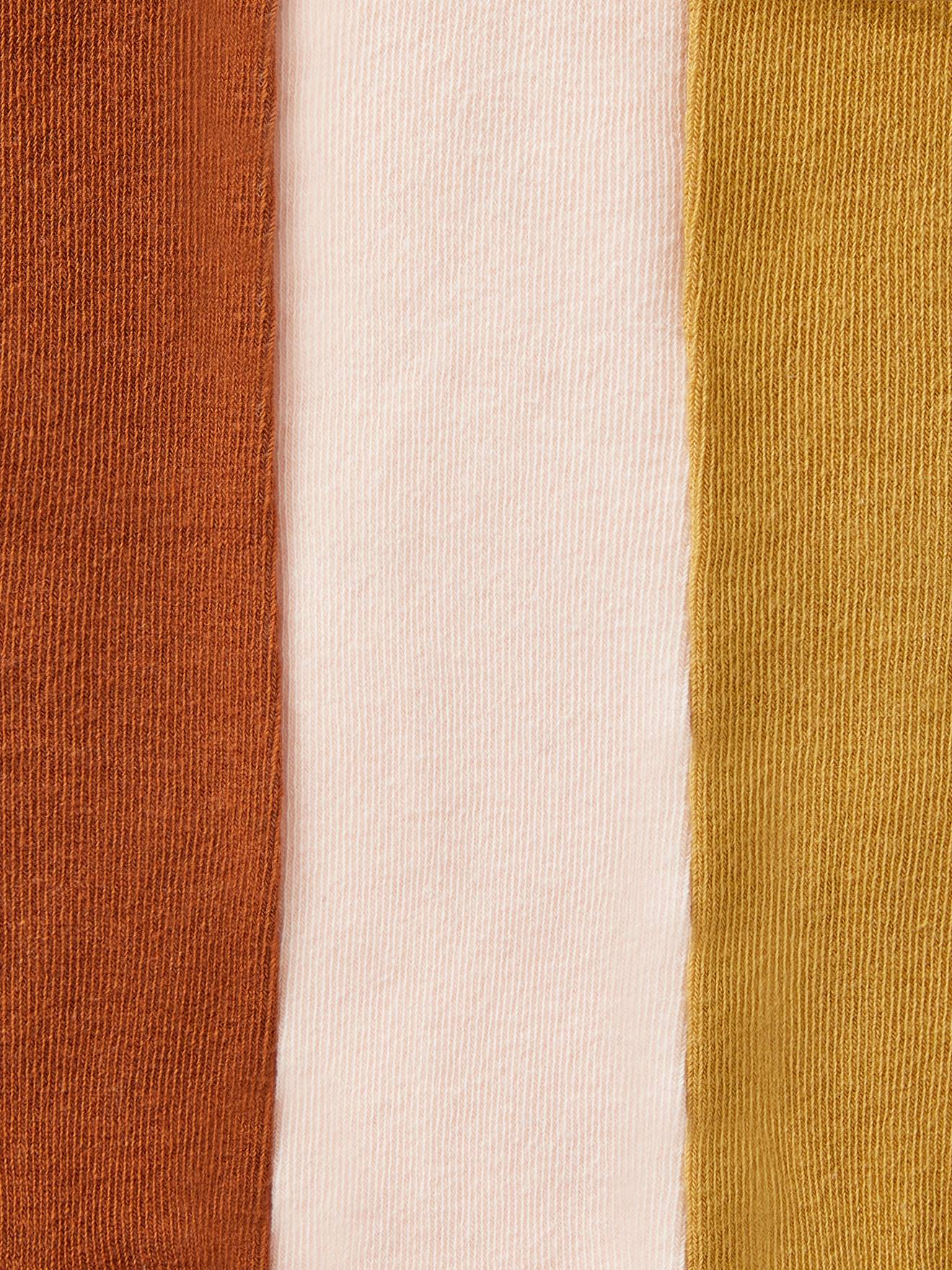 Lot de 3 collants bébé maille BASICS noisette